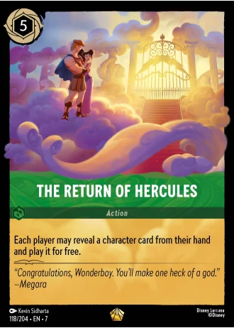 The Return of Hercules #118/204 — Archazia's Island