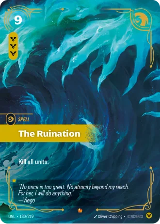 The Ruination #180/219 — Unleashed