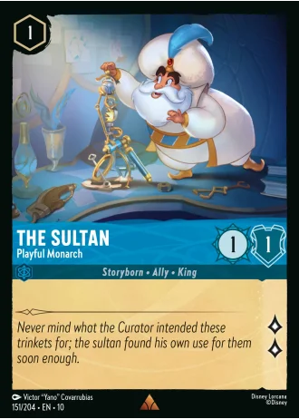 The Sultan - Playful Monarch #151/204 — Whispers in the Well