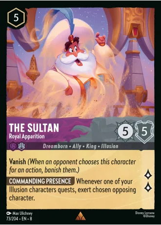 The Sultan - Royal Apparition #73/204 — Reign of Jafar
