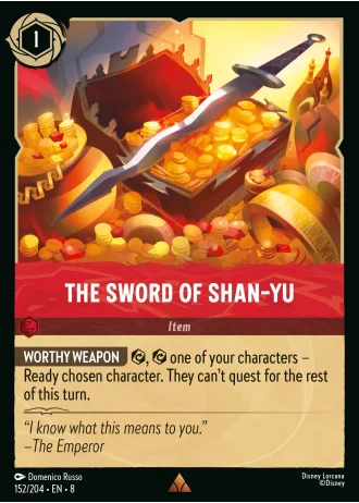 The Sword of Shan-Yu #152/204 — Reign of Jafar