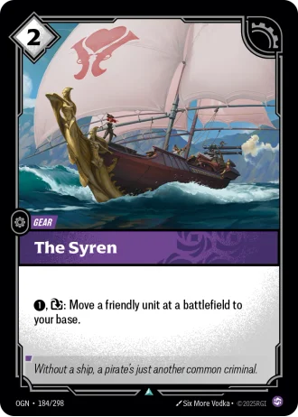 The Syren #184/298 — Origins