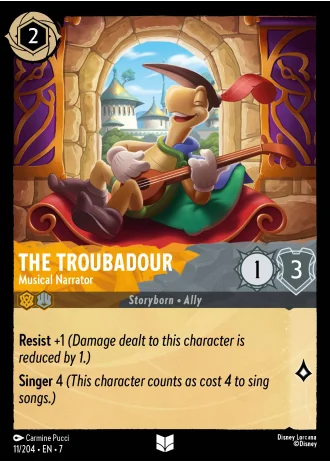 The Troubadour - Musical Narrator #11/204 — Archazia's Island