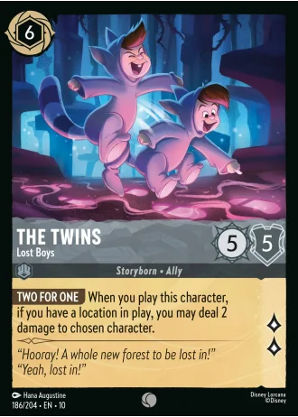 The Twins - Lost Boys #186/204 — Whispers in the Well