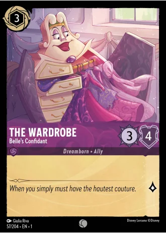 The Wardrobe - Belle's Confidant #57/204 — The First Chapter