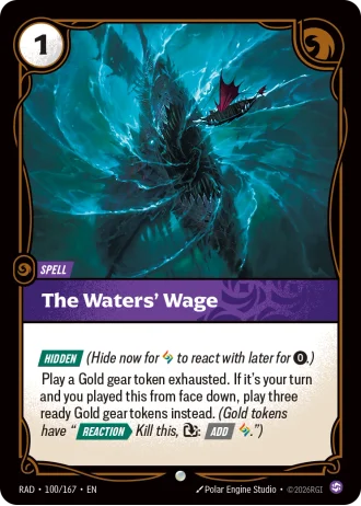 The Waters' Wage #100/167 — Radiance