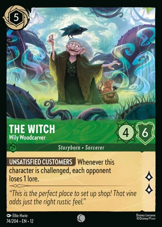 The Witch - Wily Woodcarver #74/257 — Wilds Unknown