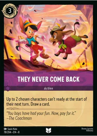They Never Come Back #78/204 — Reign of Jafar