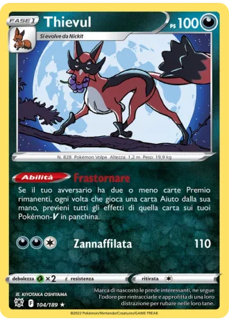 Thievul #104/189 — Lucentezza Siderale