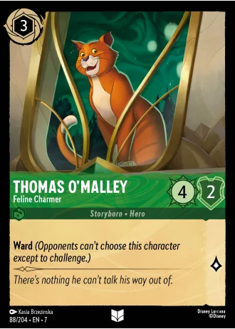Thomas O'Malley - Feline Charmer #88/204 — Archazia's Island