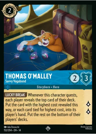 Thomas O'Malley - Savvy Vagabond #152/257 — Hyperia City