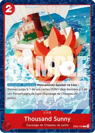 Thousand Sunny (EB02-009) — Anime 25th Collection (EB02)