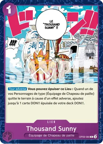 Thousand Sunny (OP09-080) — Les Nouveaux Empereurs (OP09)