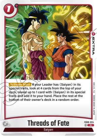 Threads of Fate FB08-024 — Saiyan's Pride (FB08)