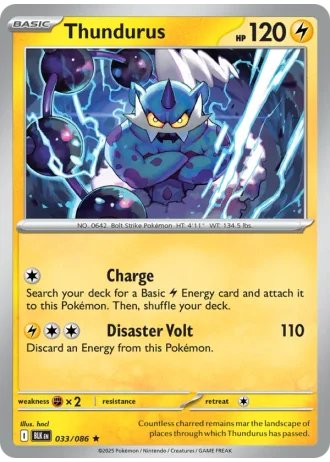 Thundurus #033/86 — Black Bolt