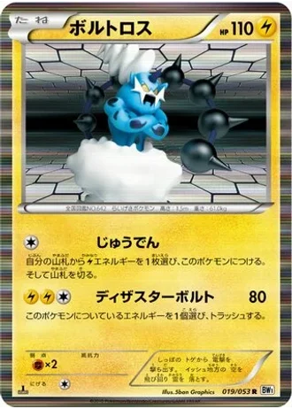 Thundurus (1st Edition) #19/53 — White Collection (1st Edition)