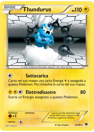 Thundurus #35/98 — Nuove Forze