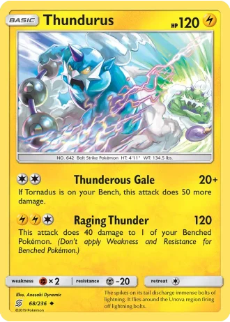Thundurus #68/236 — Unified Minds