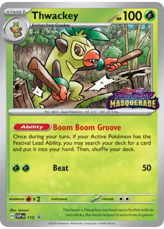 Thwackey (STAFF) #115 — Scarlet & Violet Promos