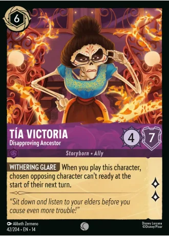 Tía Victoria - Disapproving Ancestor #42/257 — Hyperia City