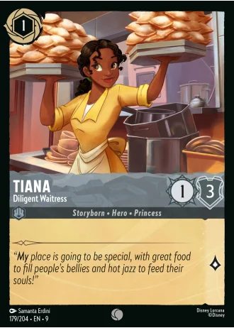 Tiana - Diligent Waitress #179/204 — Fabled