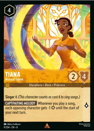 Tiana - Natural Talent #9/204 — Reign of Jafar