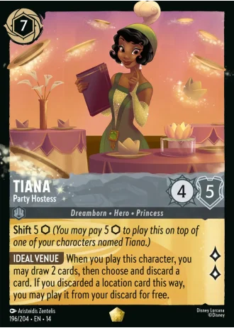 Tiana - Party Hostess #196/257 — Hyperia City