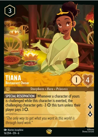 Tiana - Restaurant Owner #16/204 — Azurite Sea