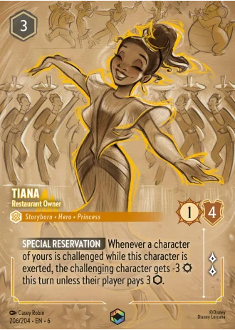 Tiana - Restaurant Owner #206/204 — Azurite Sea