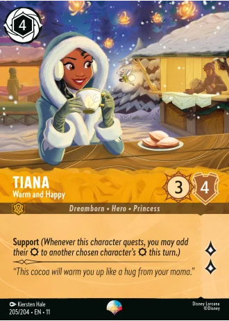 Tiana - Warm and Happy #205/204 — Winterspell