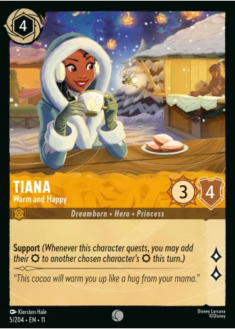 Tiana - Warm and Happy #5/204 — Winterspell