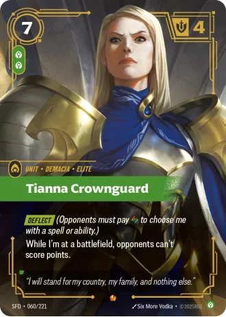 Tianna Crownguard #060/221 — Spiritforged