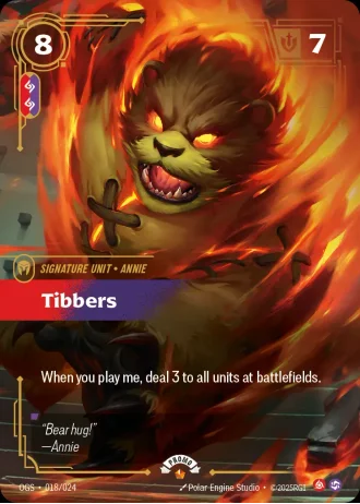 Tibbers #018/024 — Organized Play Promos