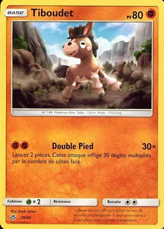 Tiboudet #26/40 — Collection McDonald's 2018