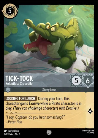 Tick-Tock - Relentless Crocodile #191/204 — Archazia's Island