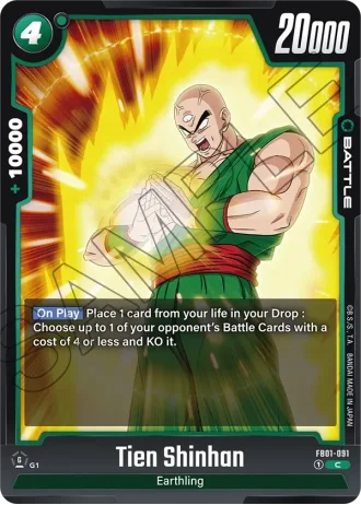 Tien Shinhan  FB01-091 — Awakened Pulse (FB01)
