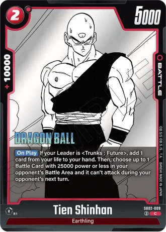 Tien Shinhan SB02-009 — Manga Booster 02 (SB02)