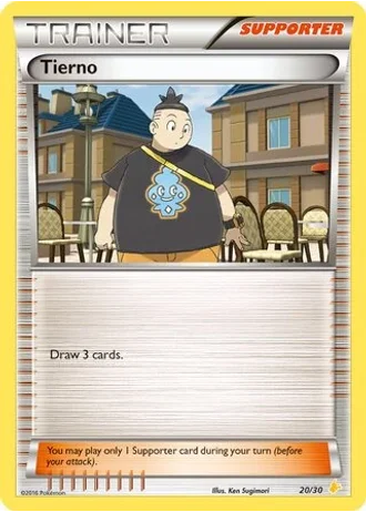 Tierno #20 — XY trainer Kit (Pikachu Libre)