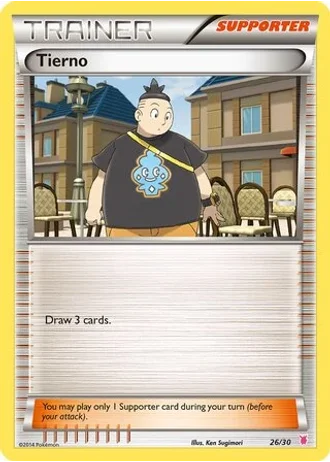 Tierno #26 — XY trainer Kit (Wigglytuff)