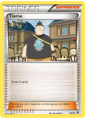 Tierno #39/39 — Kalos Starter Set