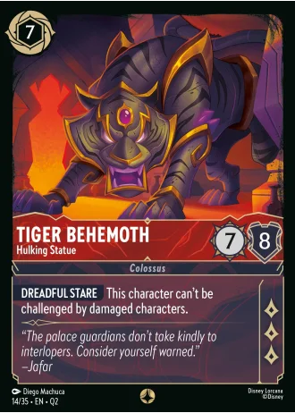 Tiger Behemoth - Hulking Statue #14/35 — Illumineer's Quest: Palace Heist