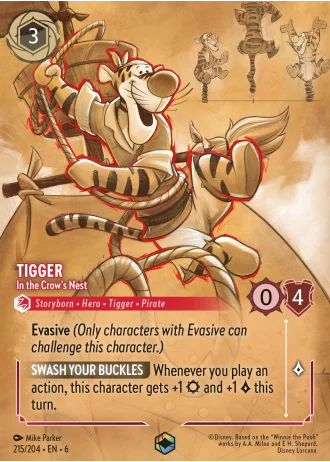 Tigger - In the Crow's Nest #215/204 — Azurite Sea