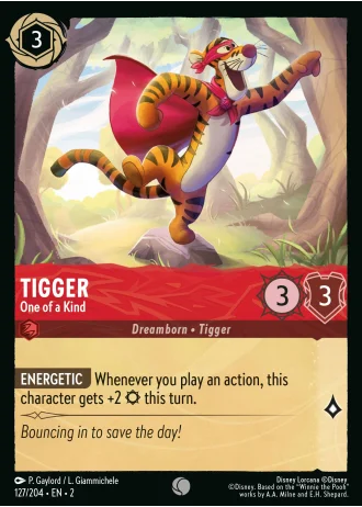 Tigger - One of a Kind #127/204 — Rise of the Floodborn