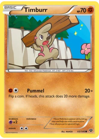 Timburr #65/146 — XY