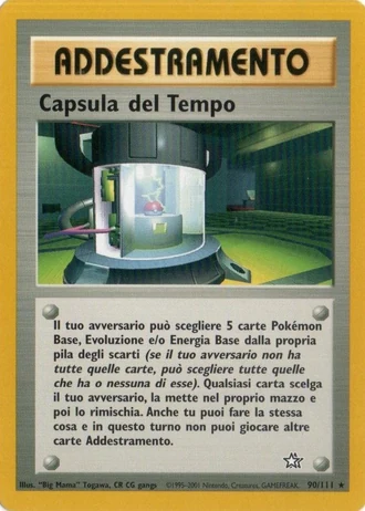 Time Capsule (1ª Edizione) #90/111 — Neo Genesis (1ª Edizione)