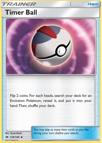 Timer Ball #134/149 — Sun & Moon