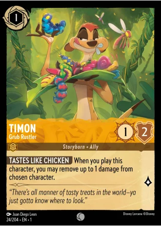 Timon - Grub Rustler #24/204 — The First Chapter