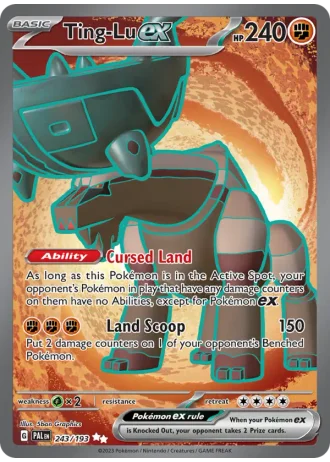 Ting-Lu ex #243/193 — Paldea Evolved