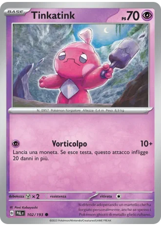 Tinkatink #102 — Evoluzioni a Paldea