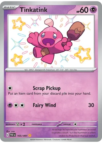 Tinkatink #165/91 — Paldean Fates